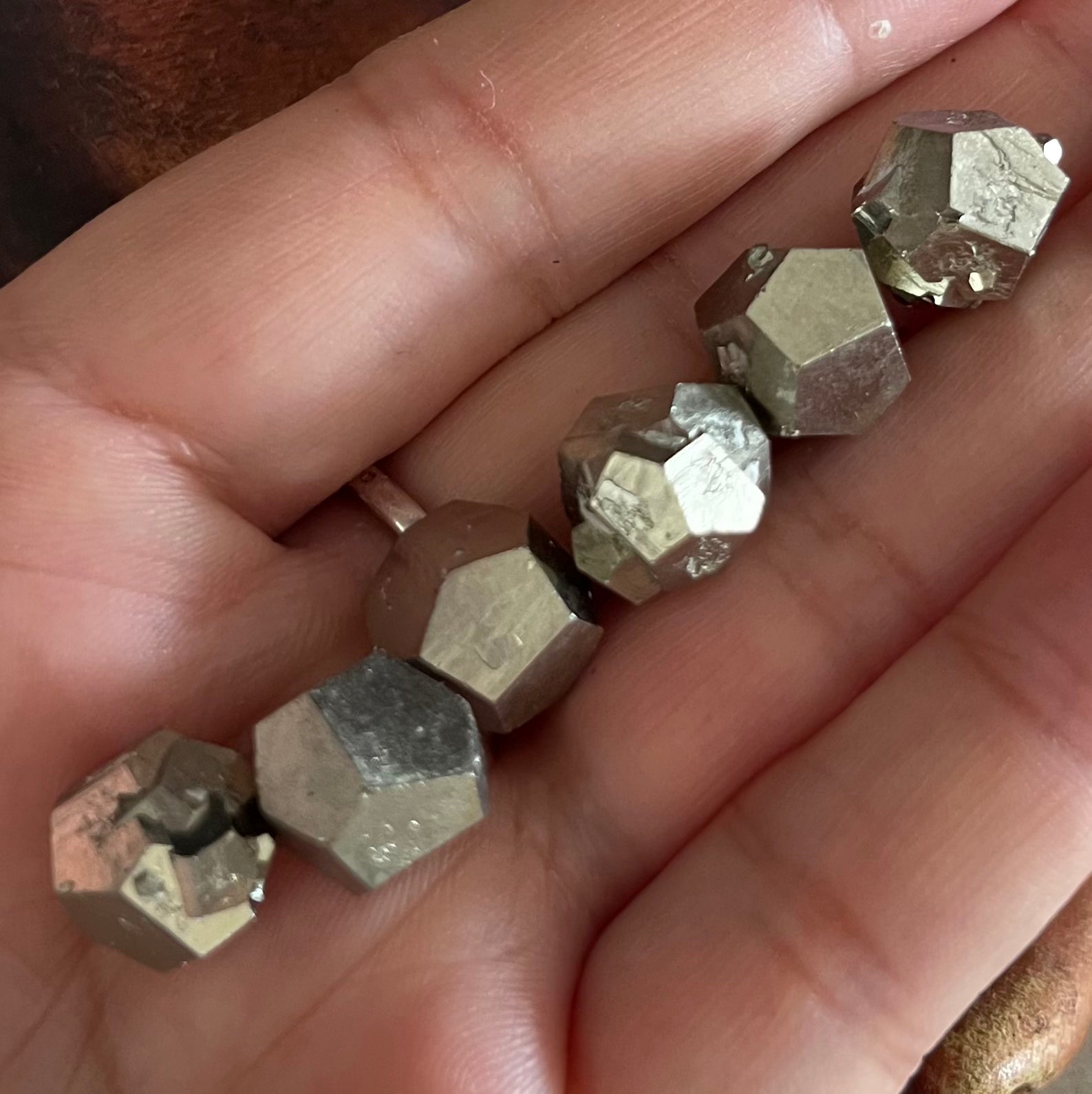 Pyrite Dodecahedrons Small Pyrite Crystals