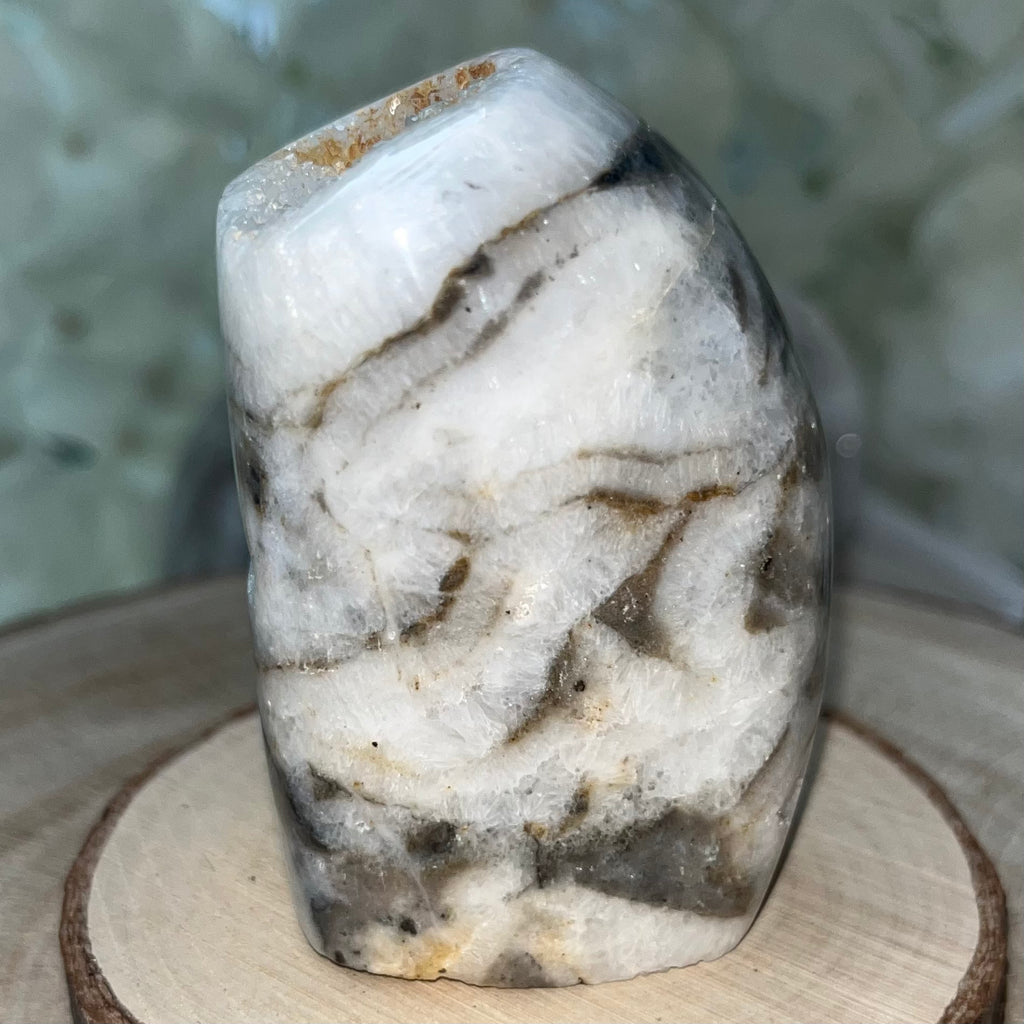 Zebra Agate Druzy Freeform Crystals
