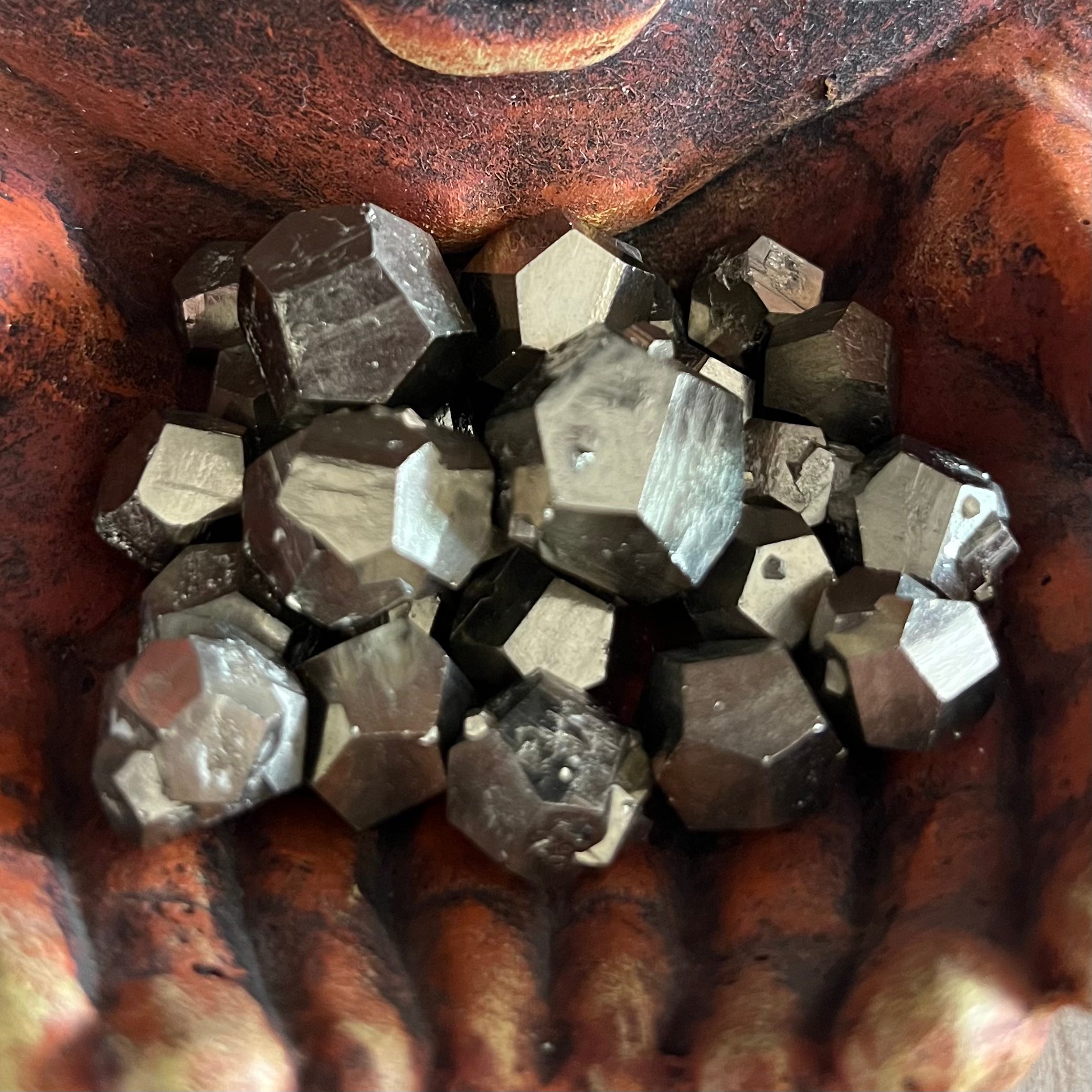 Pyrite Dodecahedrons Crystals