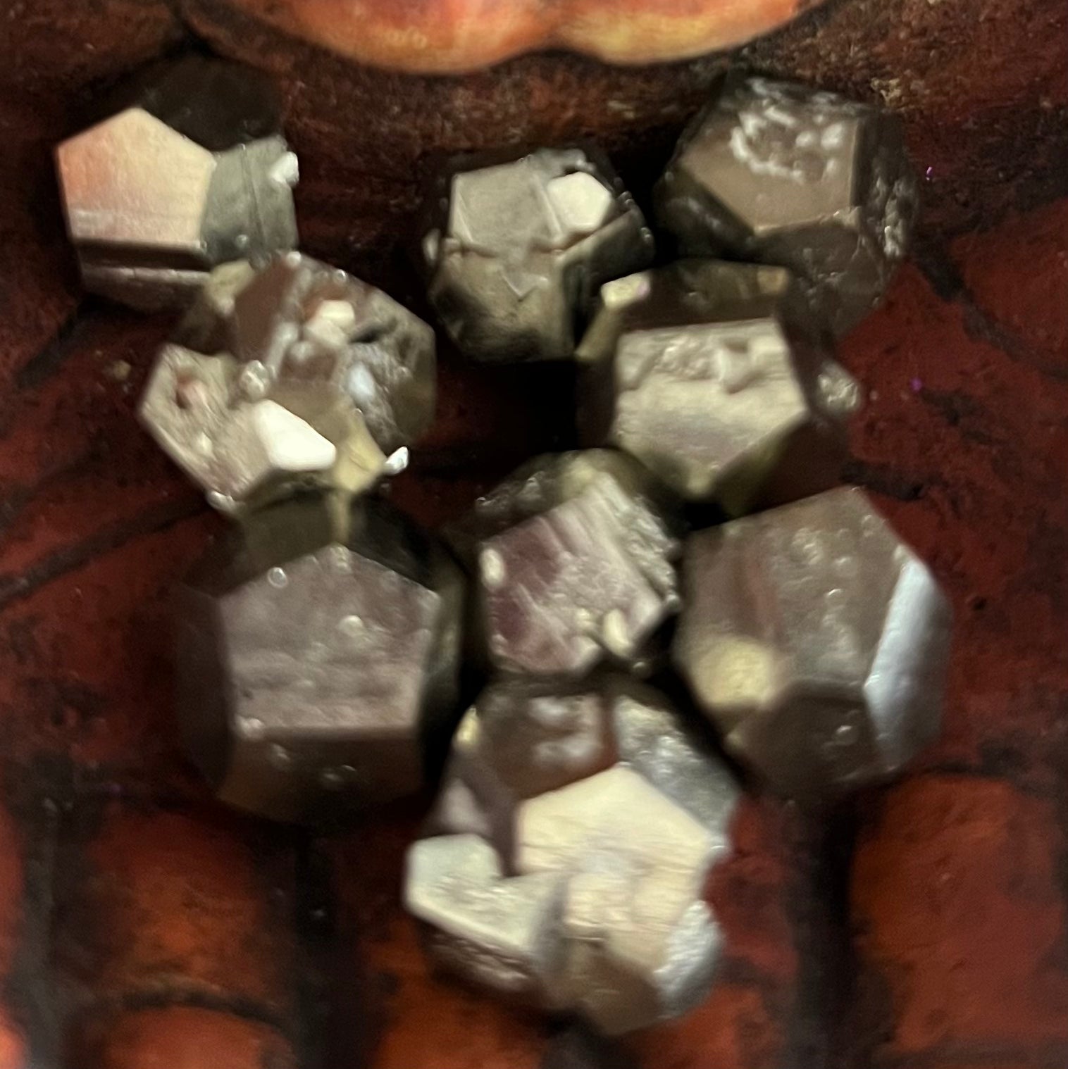 Pyrite Dodecahedrons Crystals