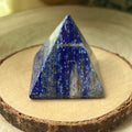 Lapis Lazuli Pyramid - Spiritual Elevation & Wisdom 4cm Crystals