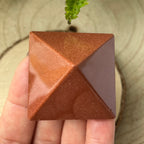 Goldstone Pyramid Crystals