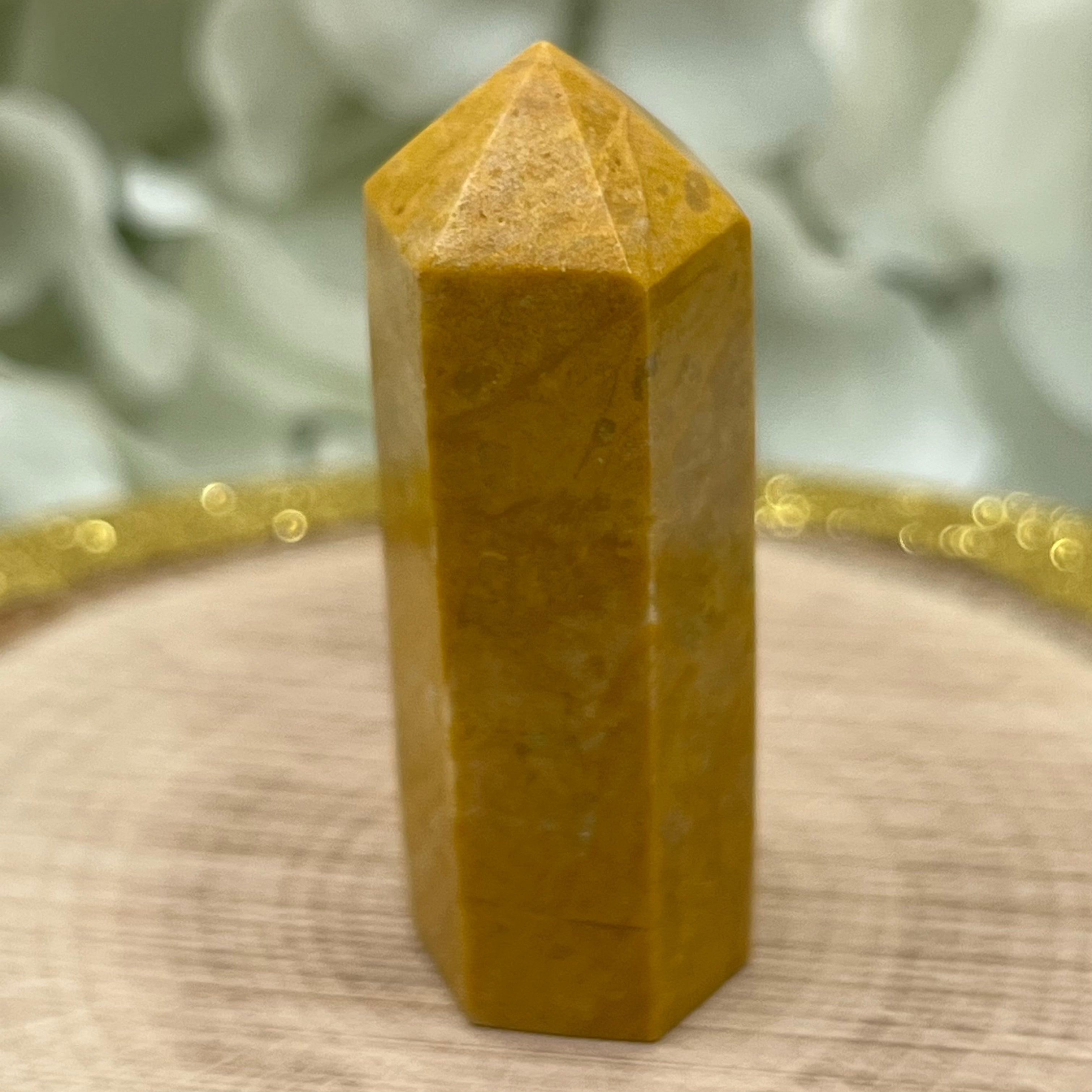 Yellow Aventurine Point Crystals
