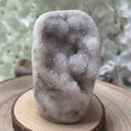 Zebra Agate Druzy Freeform Crystals