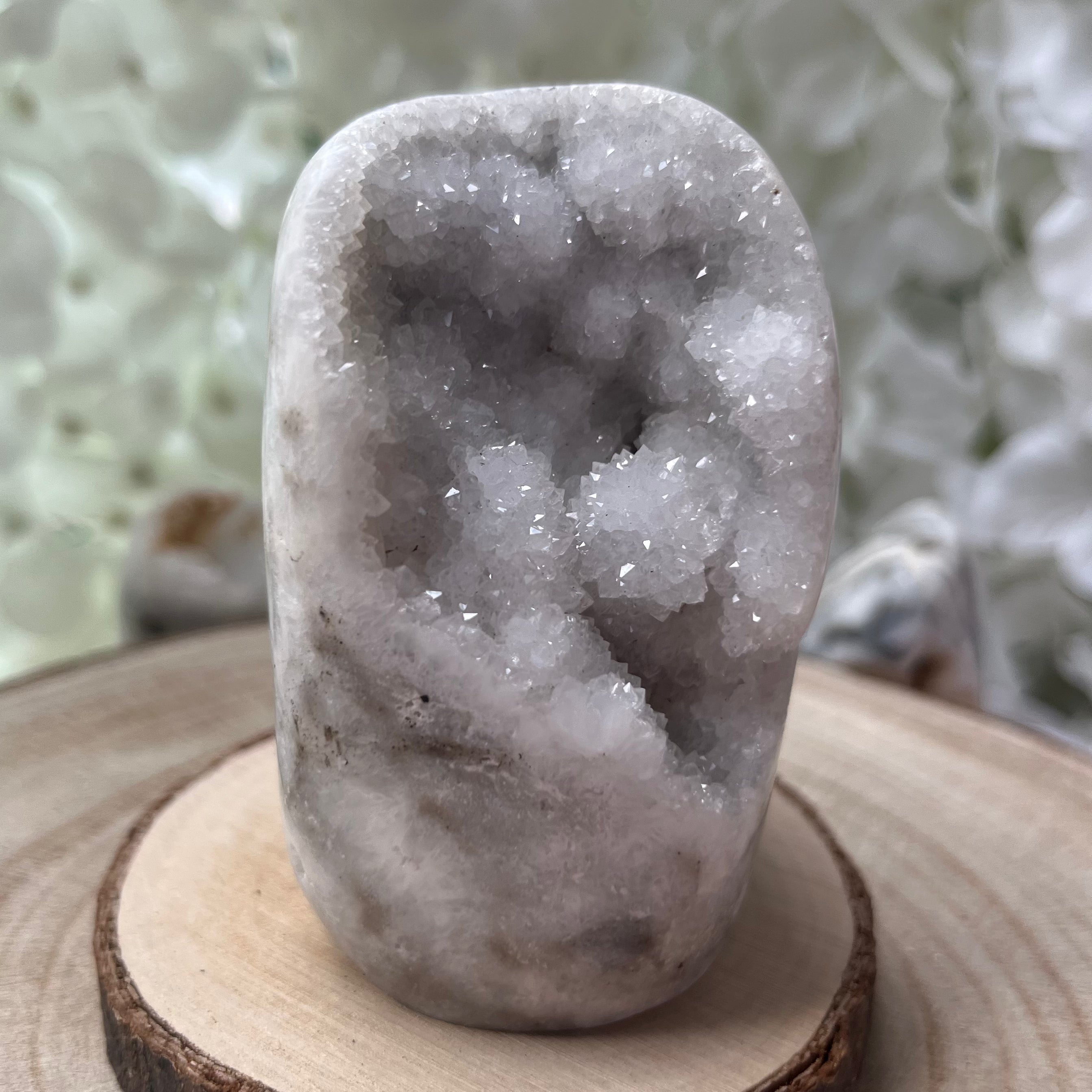 Zebra Agate Druzy Freeform Crystals