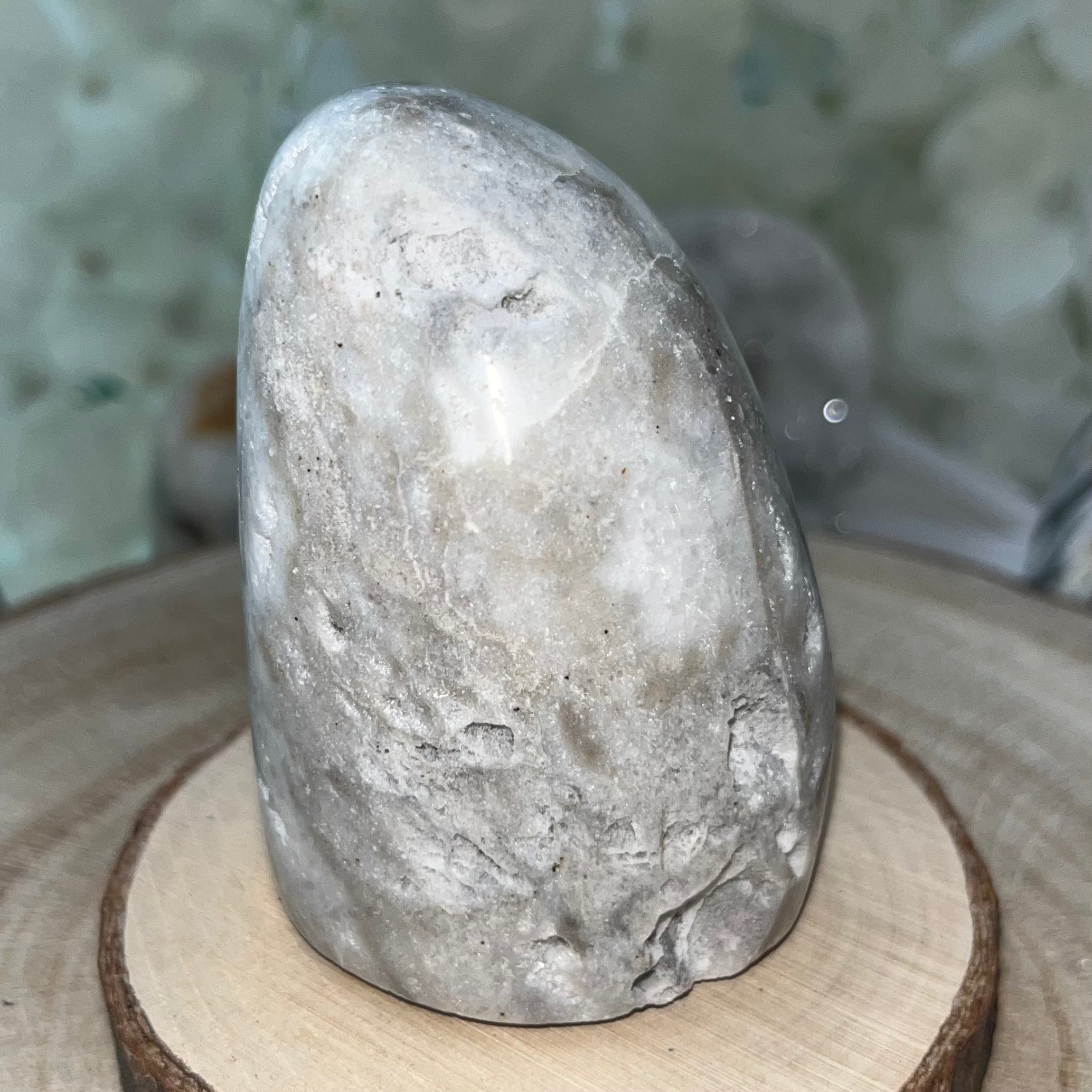 Zebra Agate Druzy Freeform Crystals