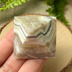 Zebra Onyx Pyramid - Happiness & Protection Crystals