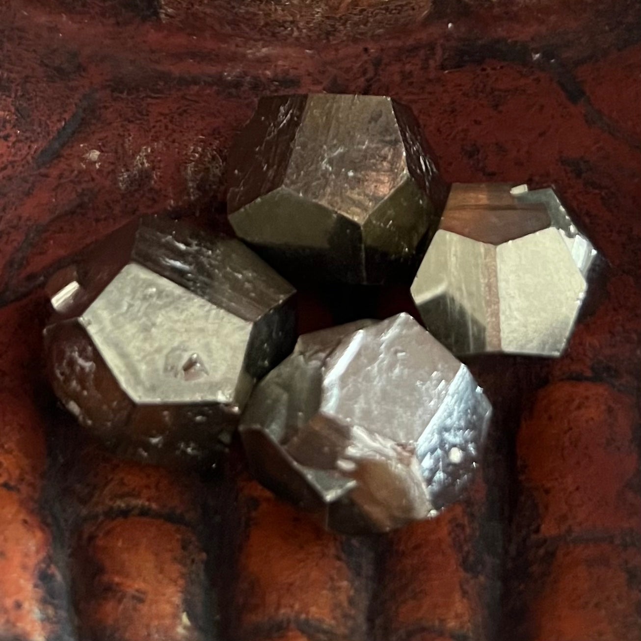 Pyrite Dodecahedrons Crystals