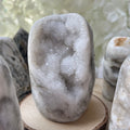 Zebra Agate Druzy Freeform 8cm x 5.8cm Crystals