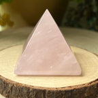 Rose Quartz Pyramid - Universal & Unconditional Love Crystals