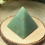 Green Aventurine Pyramid - Abundance & Luck Crystals