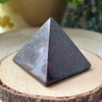 Poppy Jasper Pyramid - Vitality & Spiritual Perception Crystals