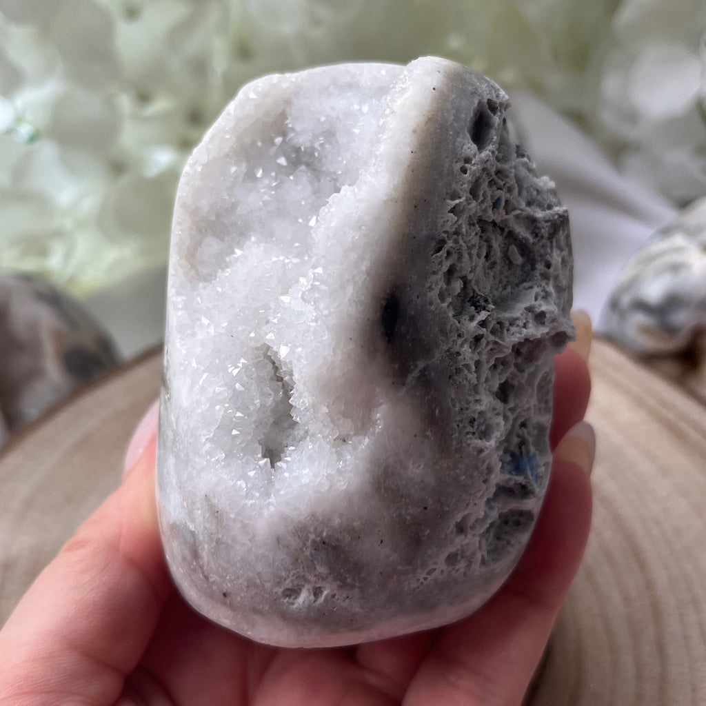 Zebra Agate Druzy Freeform Crystals