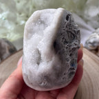 Zebra Agate Druzy Freeform Crystals