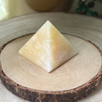Orange Calcite Pyramid - Joy & Creativity Crystals