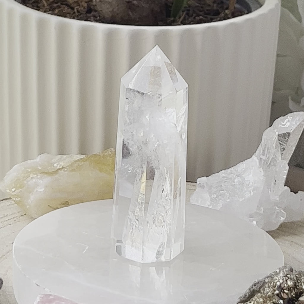 Himalayan Quartz Tower - Chakra Alignment & Energetic Cleansing **Rare**