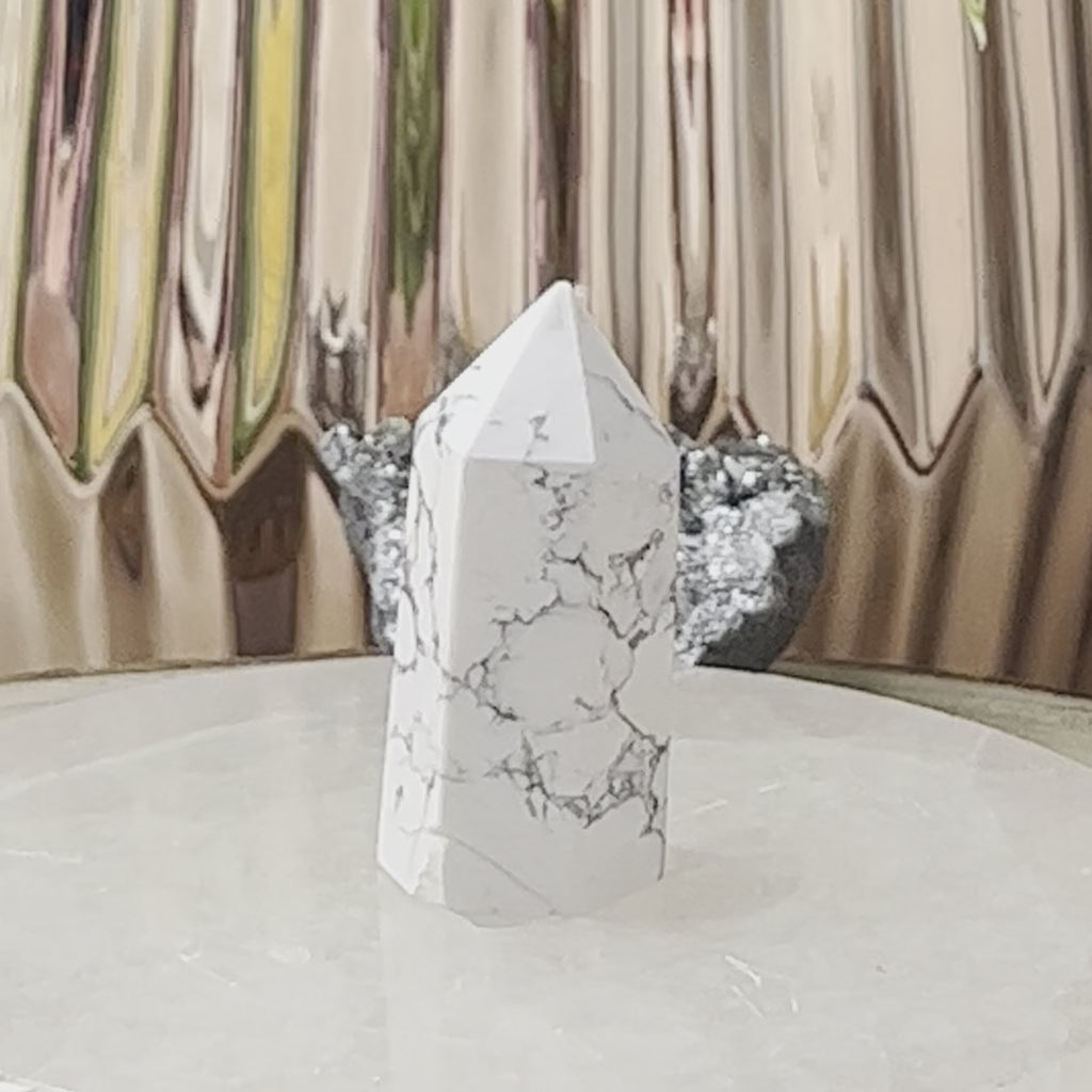Howlite Point - Peace & Harmony