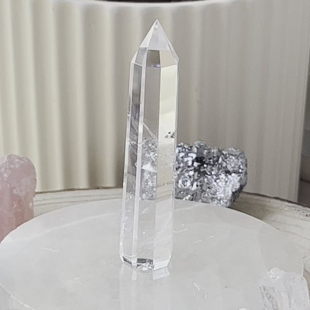 Himalayan Quartz Tower - Chakra Alignment & Energetic Cleansing **Rare**