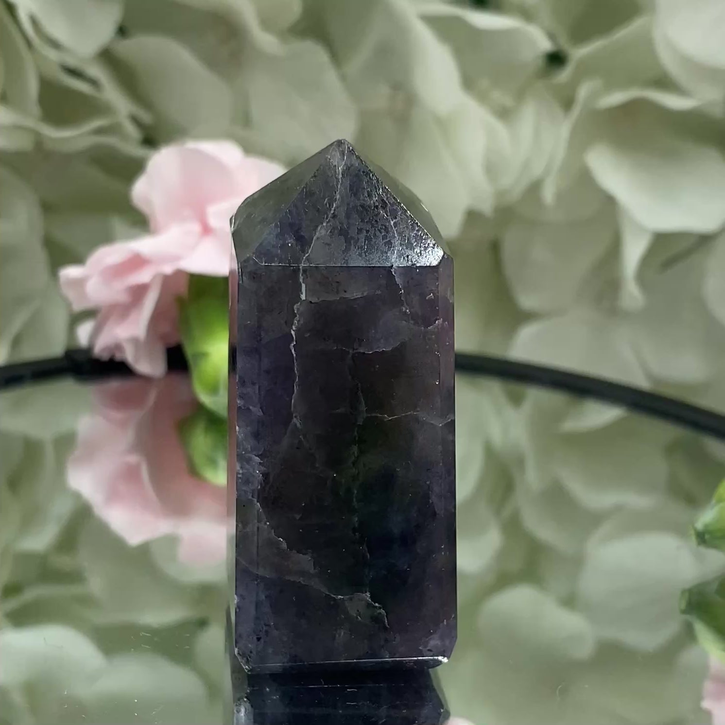 Iolite (Water Saphire) Obelisk - Psychic Abilities & Self-Awareness