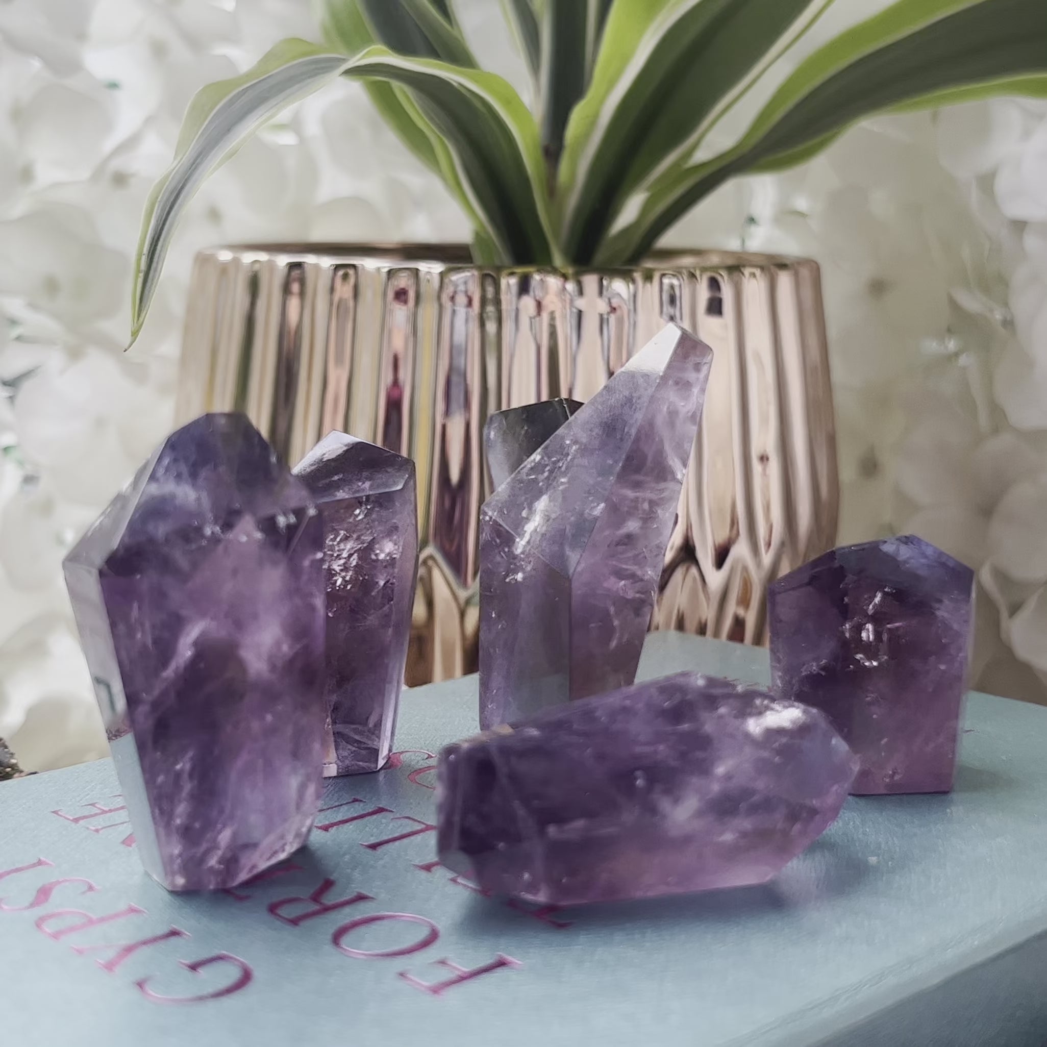 Amethyst Faceted Freeform - Spiritual Wisdom & Comfort