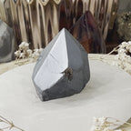 Hematite Cut Base Generator Point - Protection & Connection