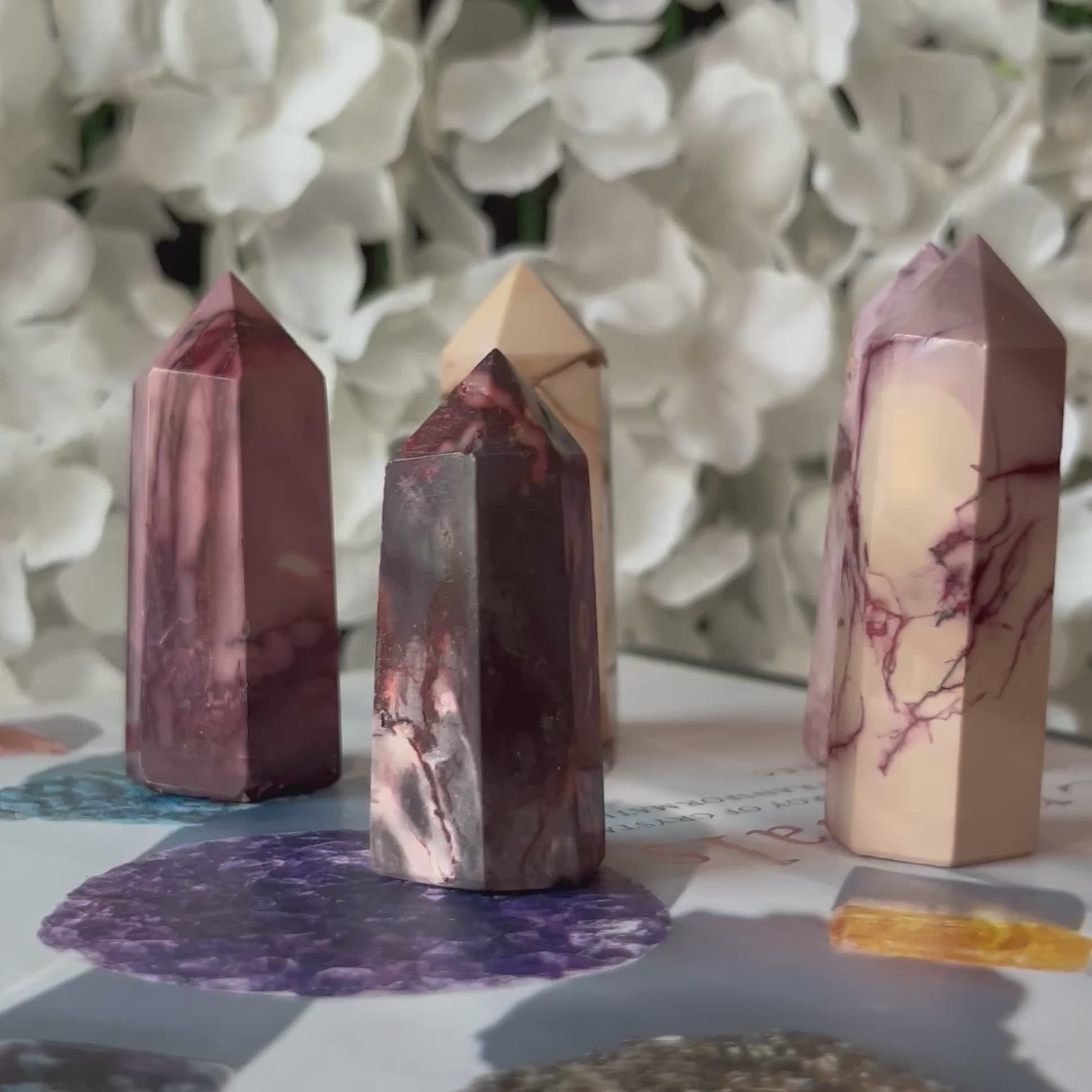 Mookaite Jasper Point - Ancestrality & Vitality