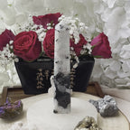 Rainbow Moonstone Obelisk - Feminine Energy