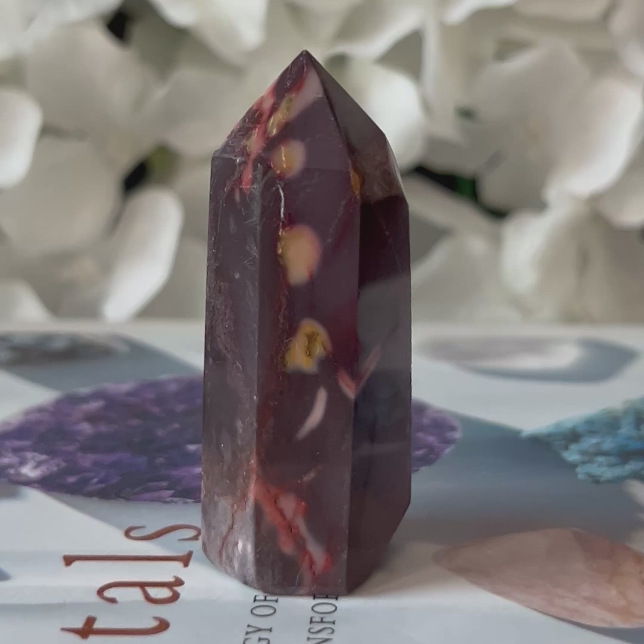 Mookaite Jasper Point - Ancestrality & Vitality