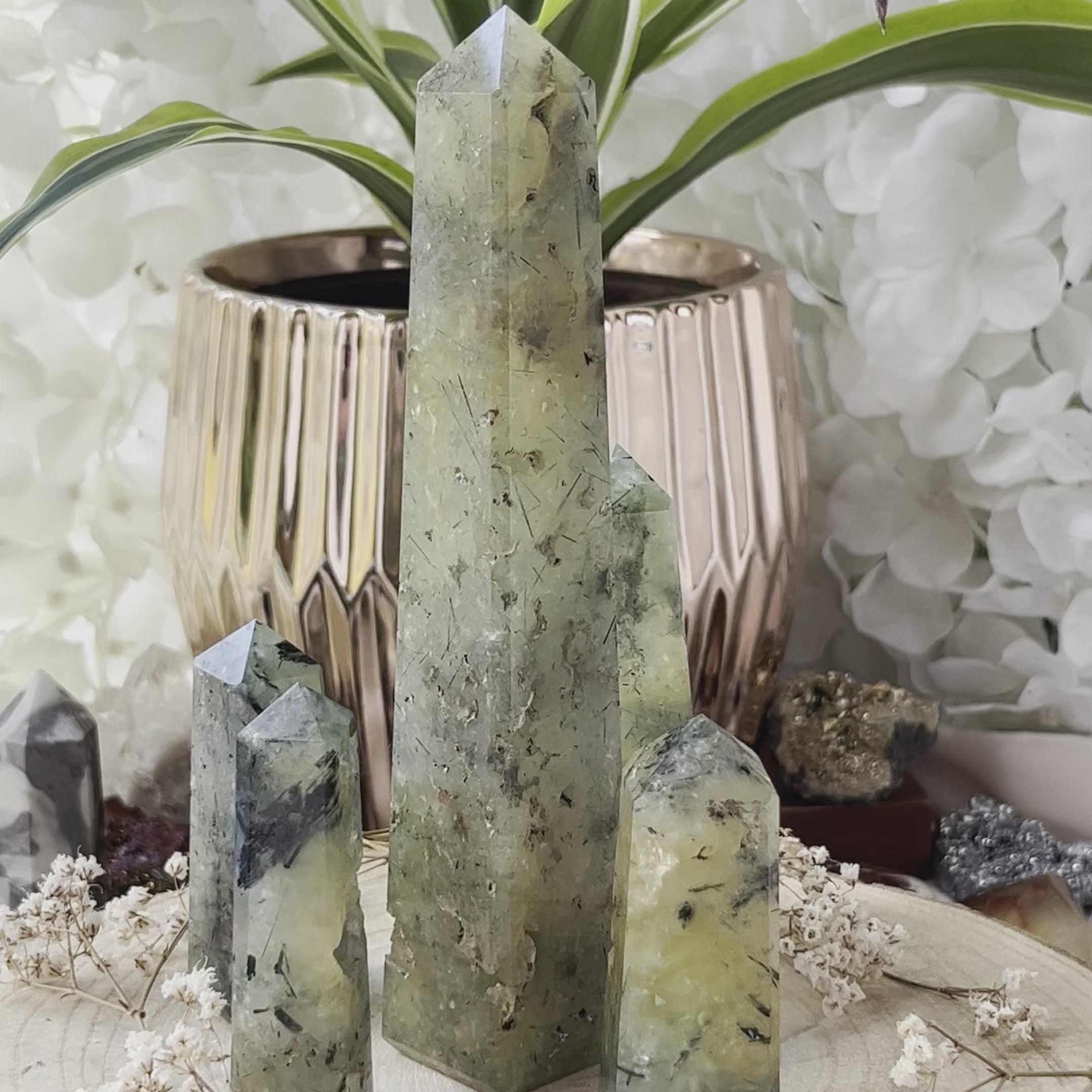 Prehnite Obelisk