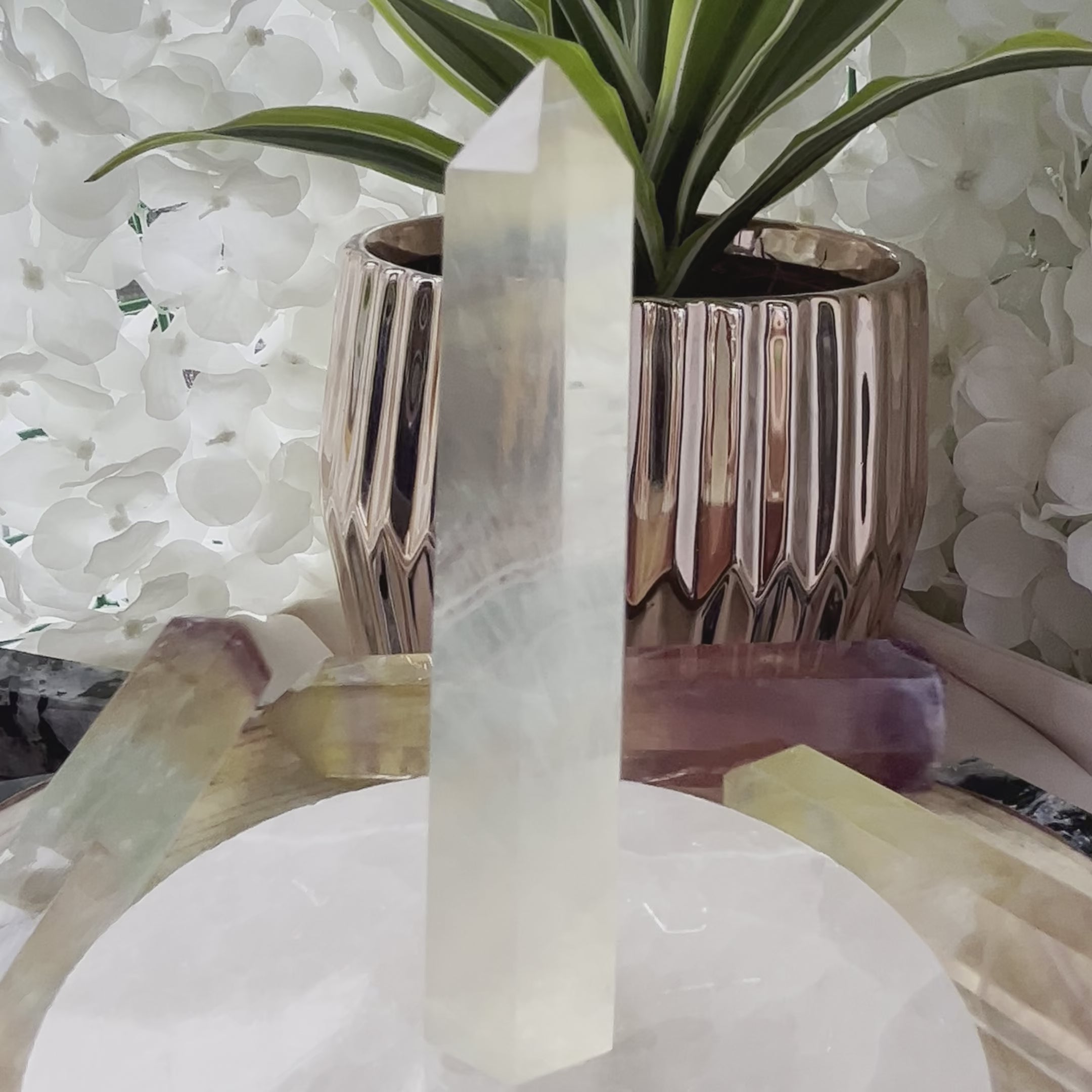 Candy Fluorite Point