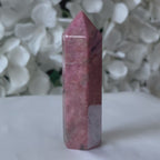 Rhodonite Polished Point - Emotional Healing & Self-Confidence
