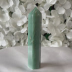 Green Aventurine Polished Point - Abundance & Luck