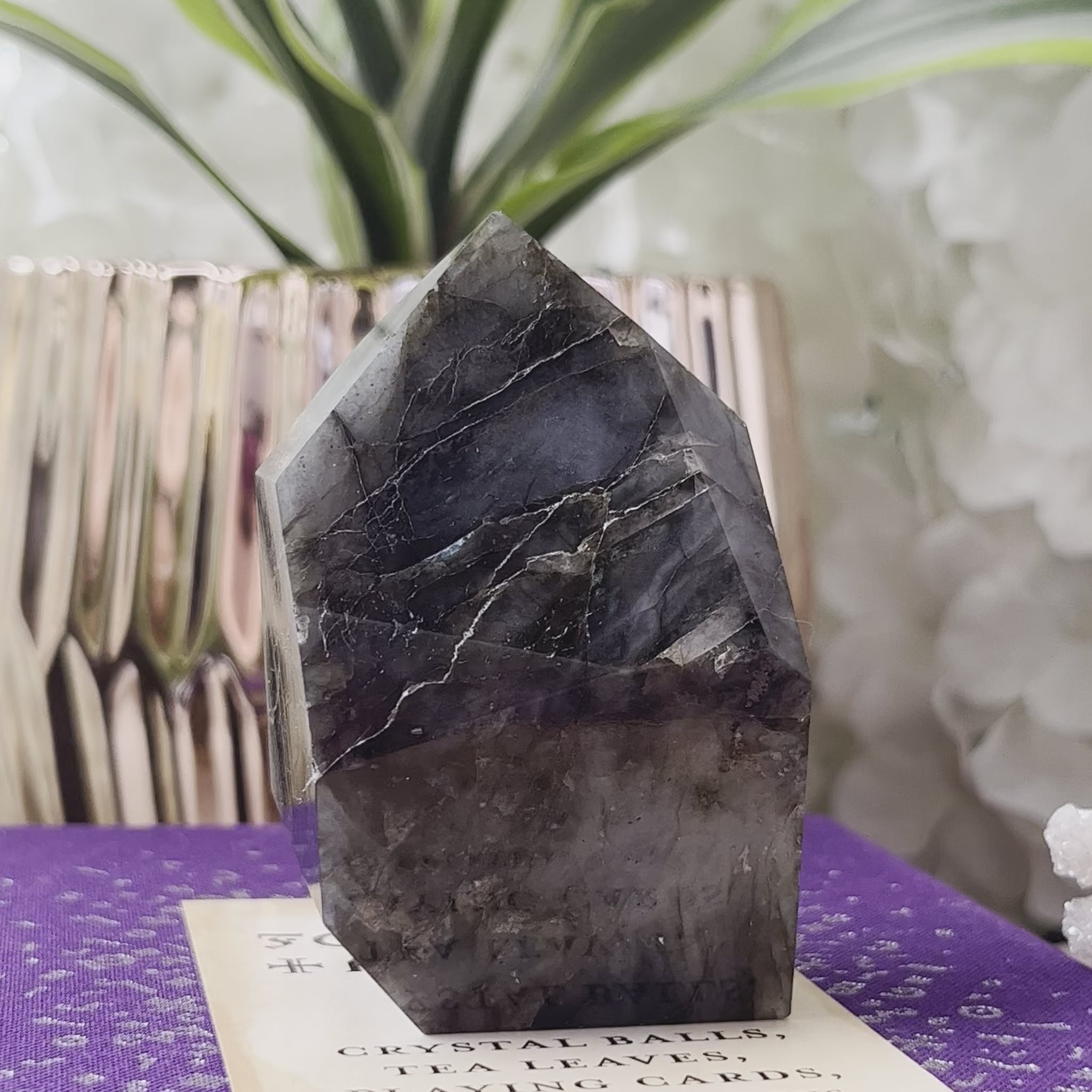 Labradorite Faceted Freeform - Magic & Clairvoyance