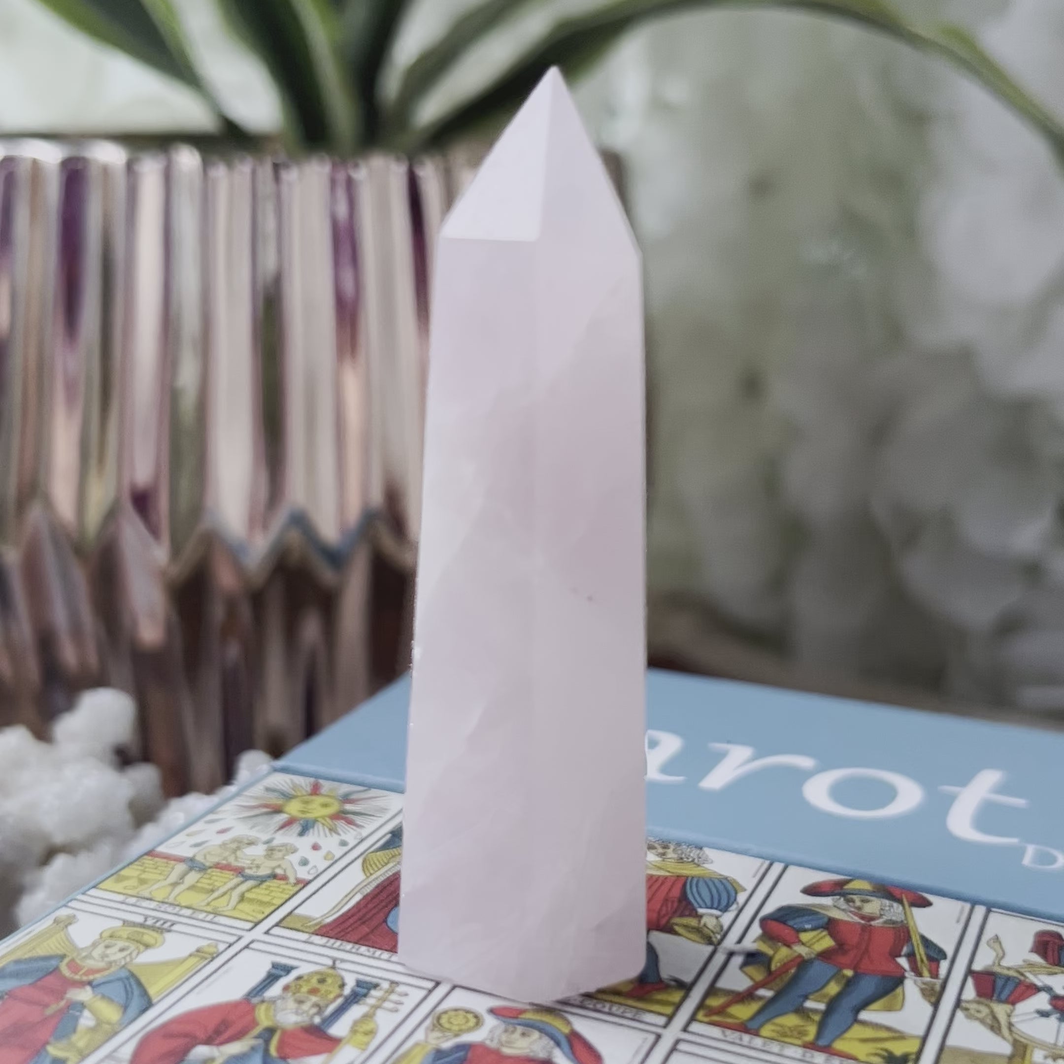 Rose Quartz Point - Universal & Unconditional Love