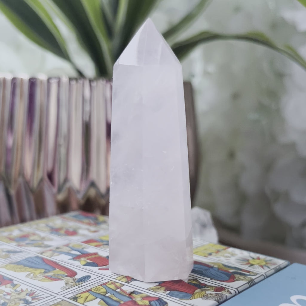 Rose Quartz Point - Universal & Unconditional Love