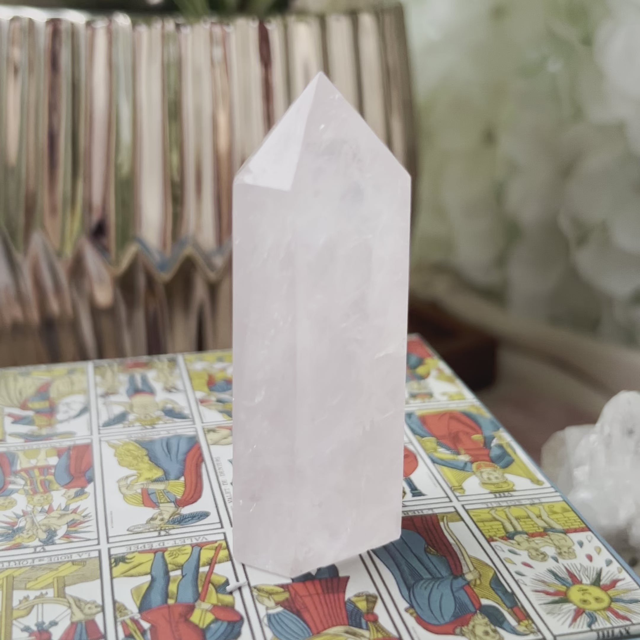 Rose Quartz Point - Universal & Unconditional Love
