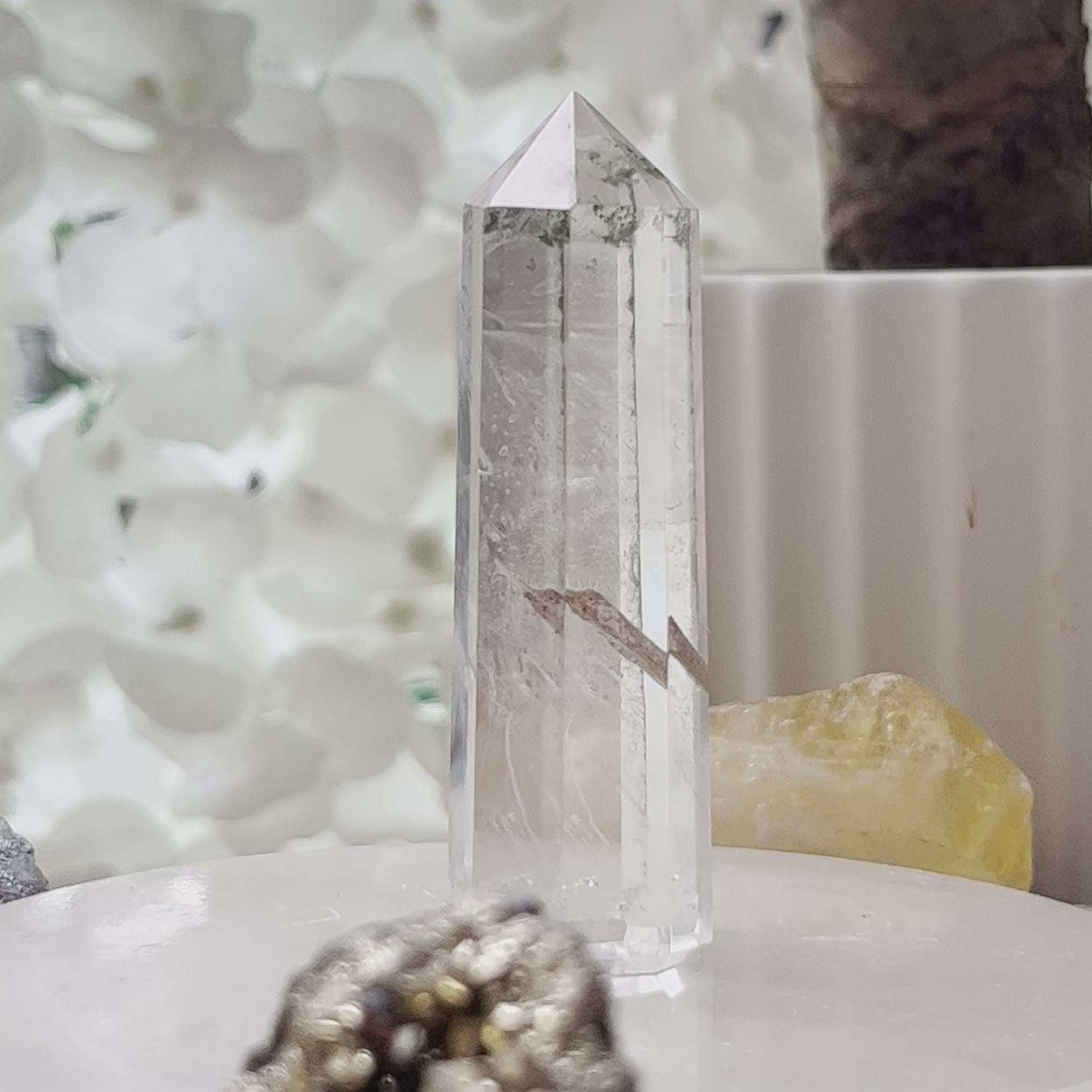 Himalayan Quartz Tower - Chakra Alignment & Energetic Cleansing **Rare**