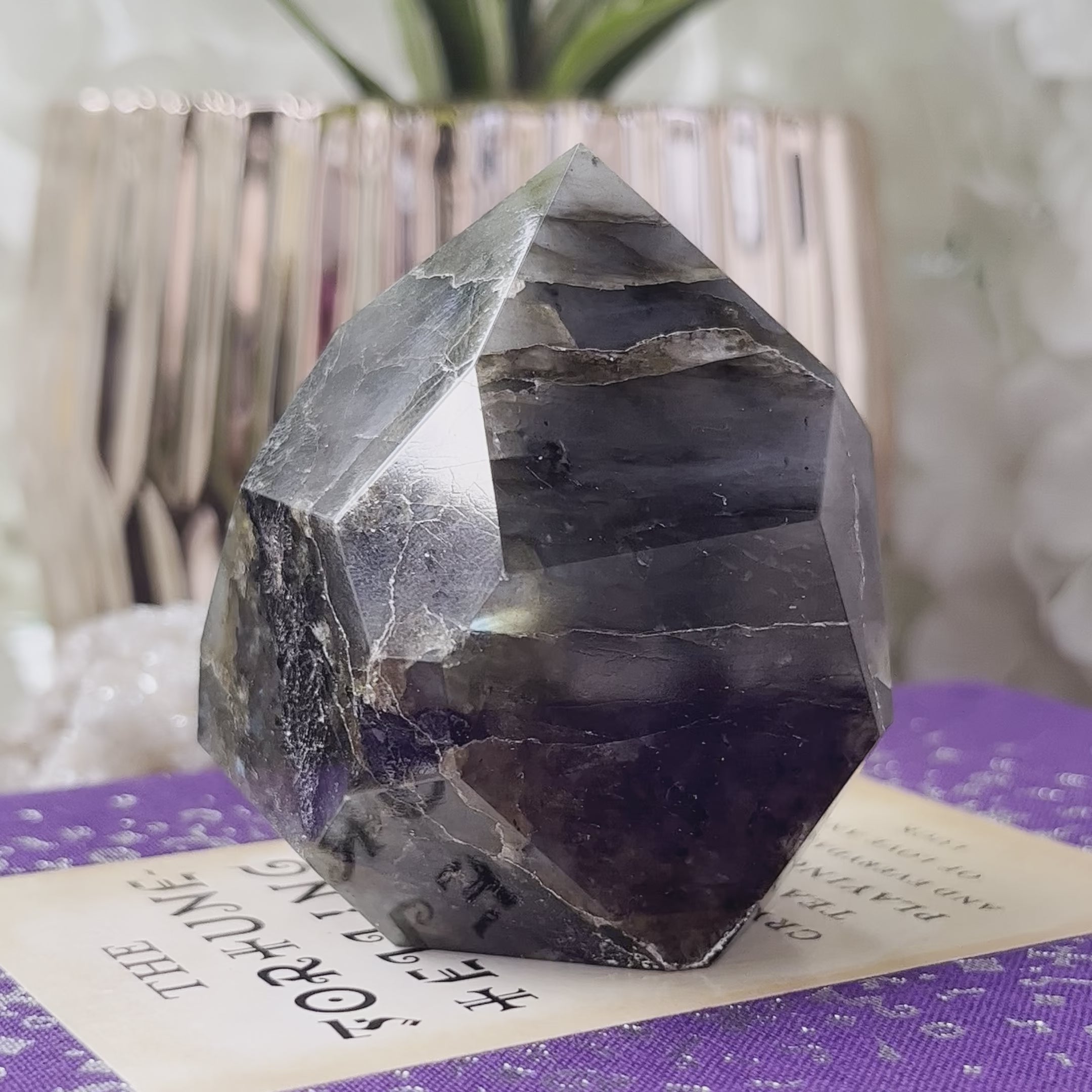 Labradorite Faceted Freeform - Magic & Clairvoyance