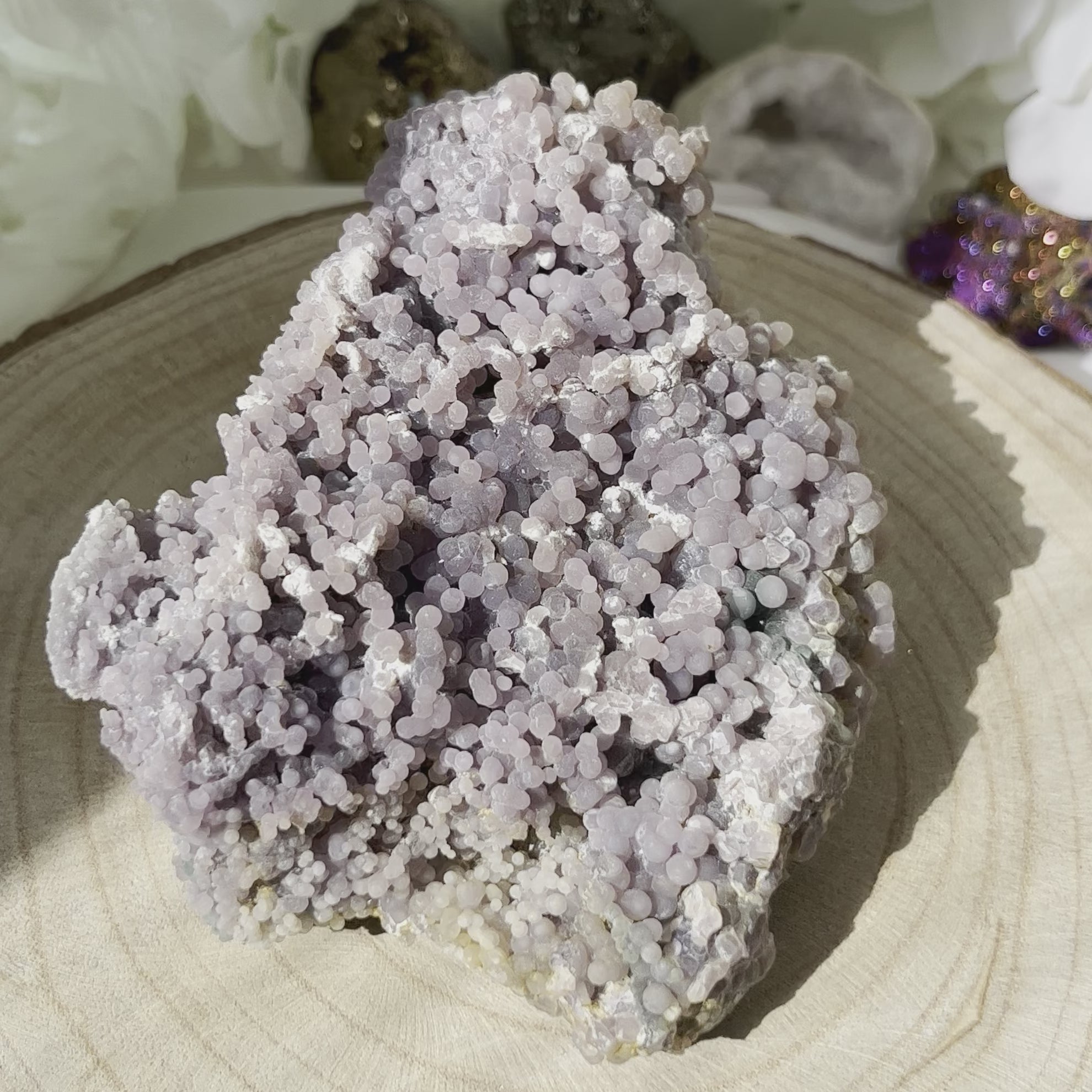 Grape Agate Cluster