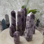 Amethyst Obelisk - Spiritual Wisdom & Comfort