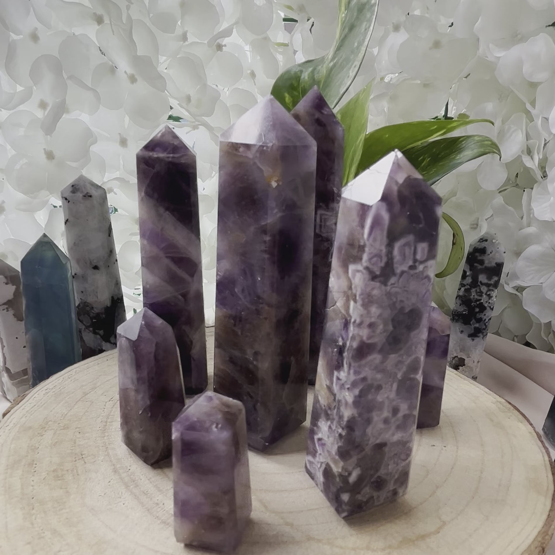 Amethyst Obelisk - Spiritual Wisdom & Comfort