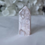 Flower Agate Polished Point - Creativity & Self-Discovery