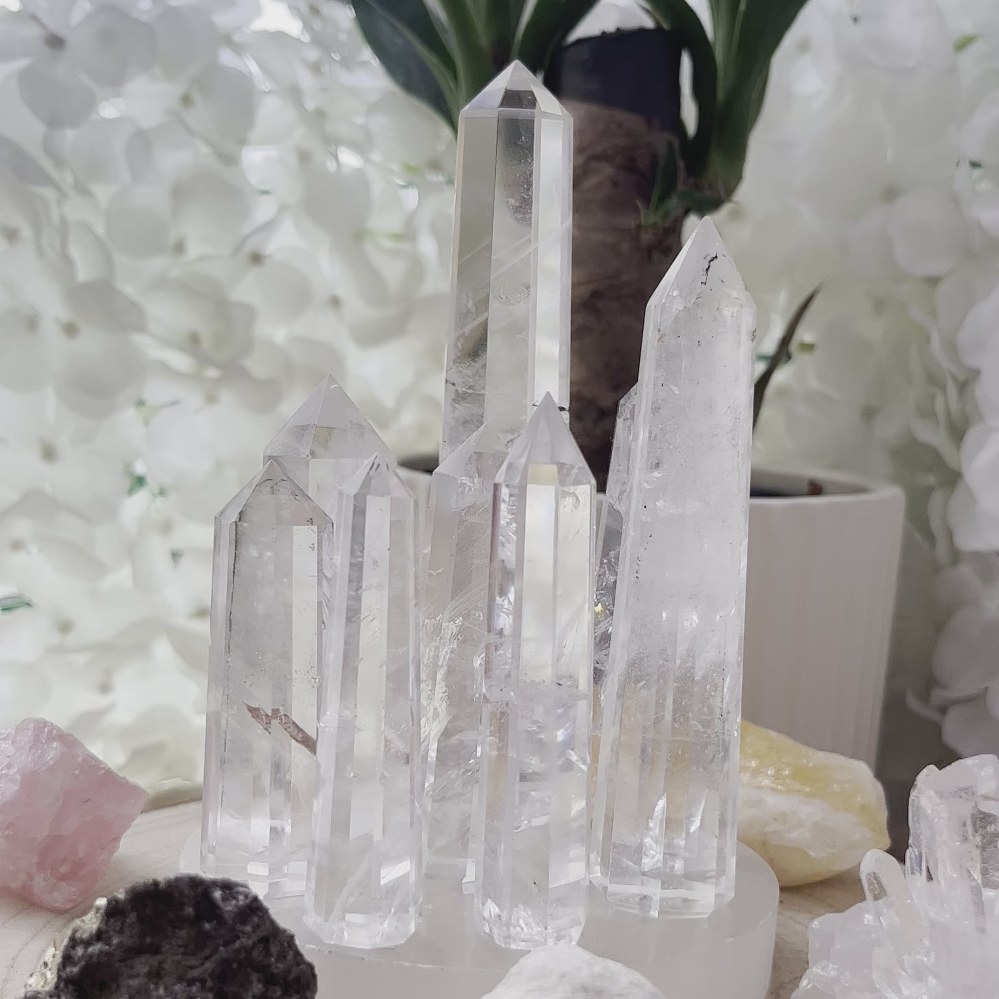 Himalayan Quartz Tower - Chakra Alignment & Energetic Cleansing **Rare**