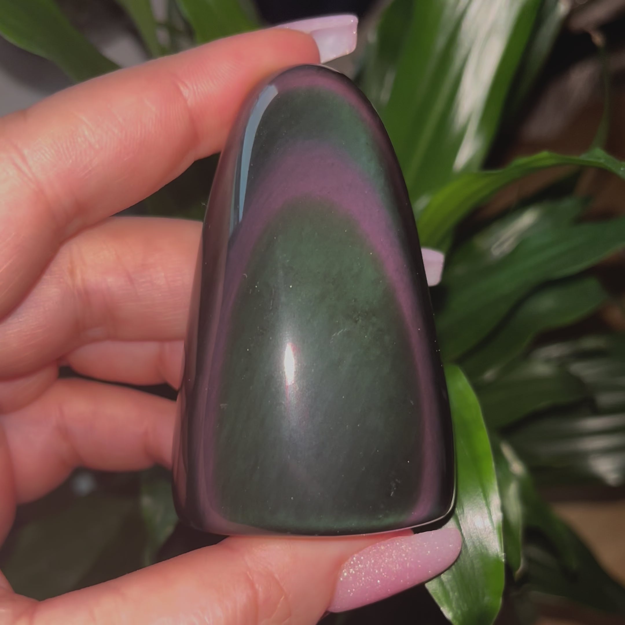 Rainbow Obsidian Freeform