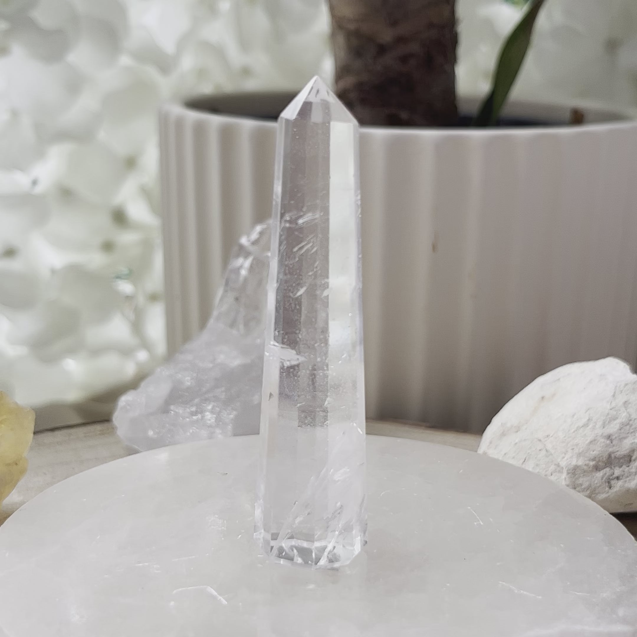 Himalayan Quartz Tower - Chakra Alignment & Energetic Cleansing **Rare**