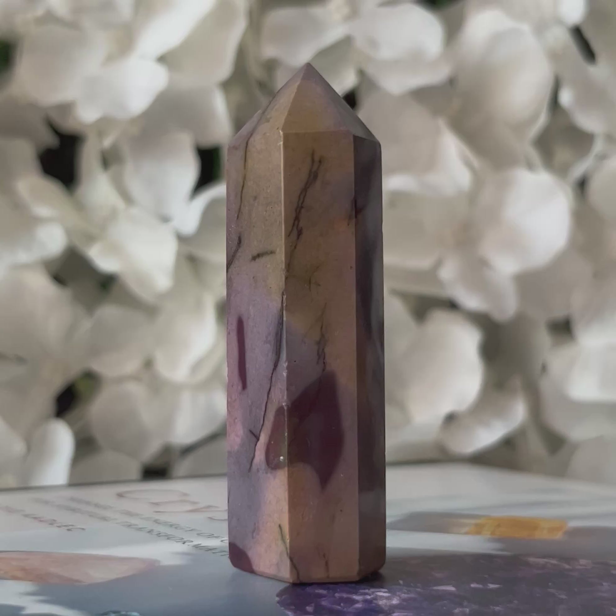 Mookaite Jasper Point - Ancestrality & Vitality