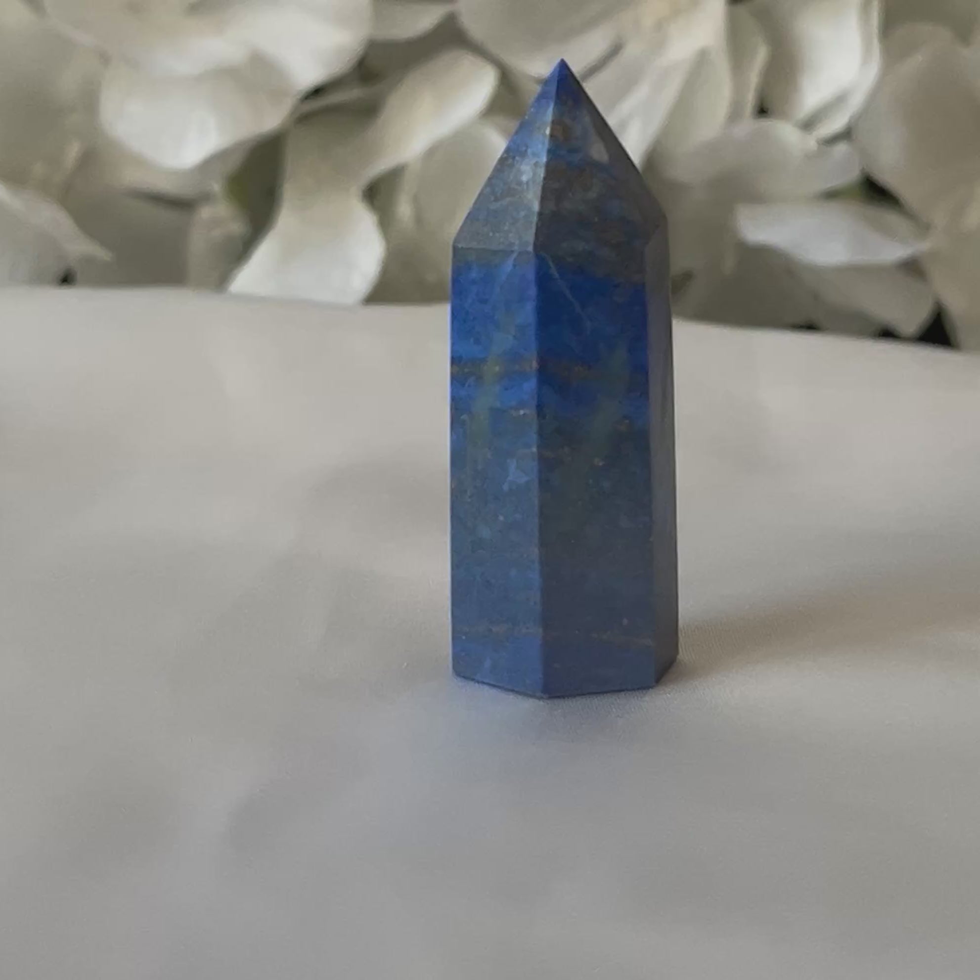Lapis Lazuli Polished Point - Spiritual Elevation & Wisdom