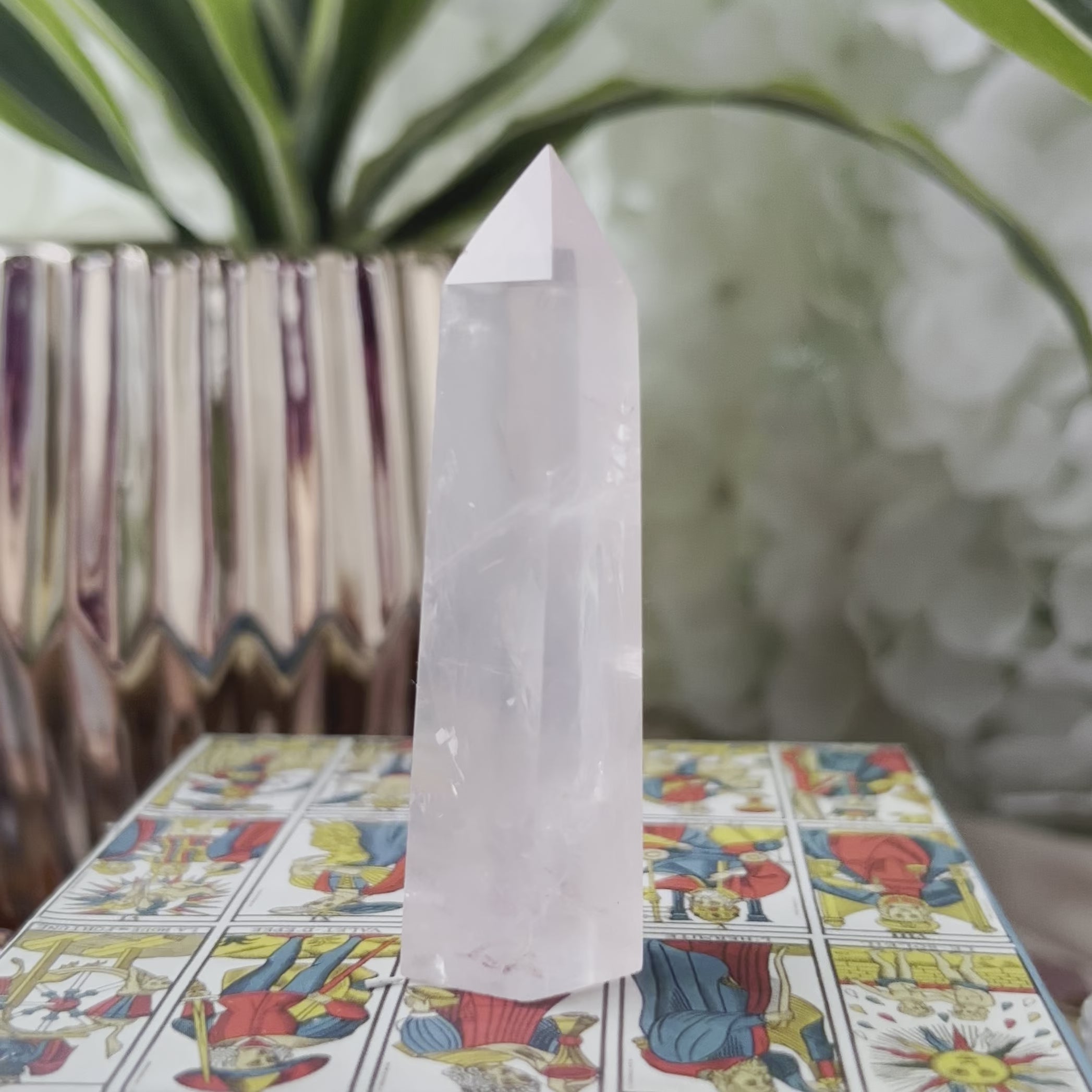 Rose Quartz Point - Universal & Unconditional Love