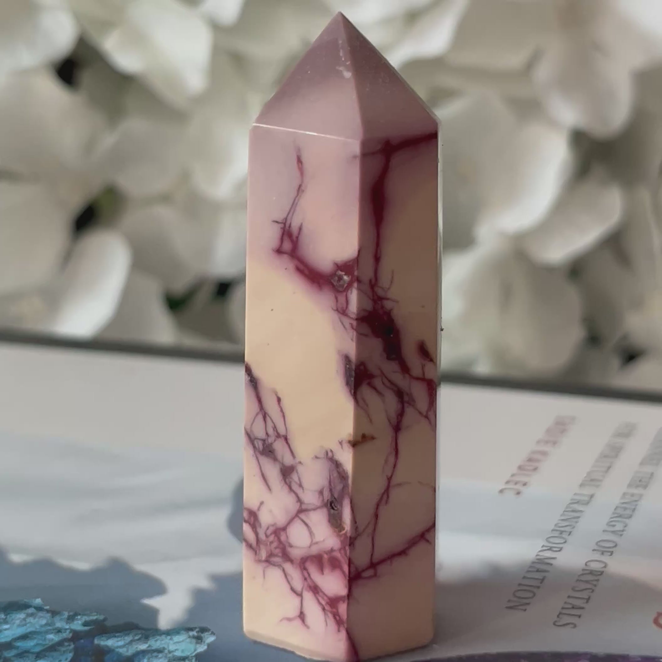 Mookaite Jasper Point - Ancestrality & Vitality