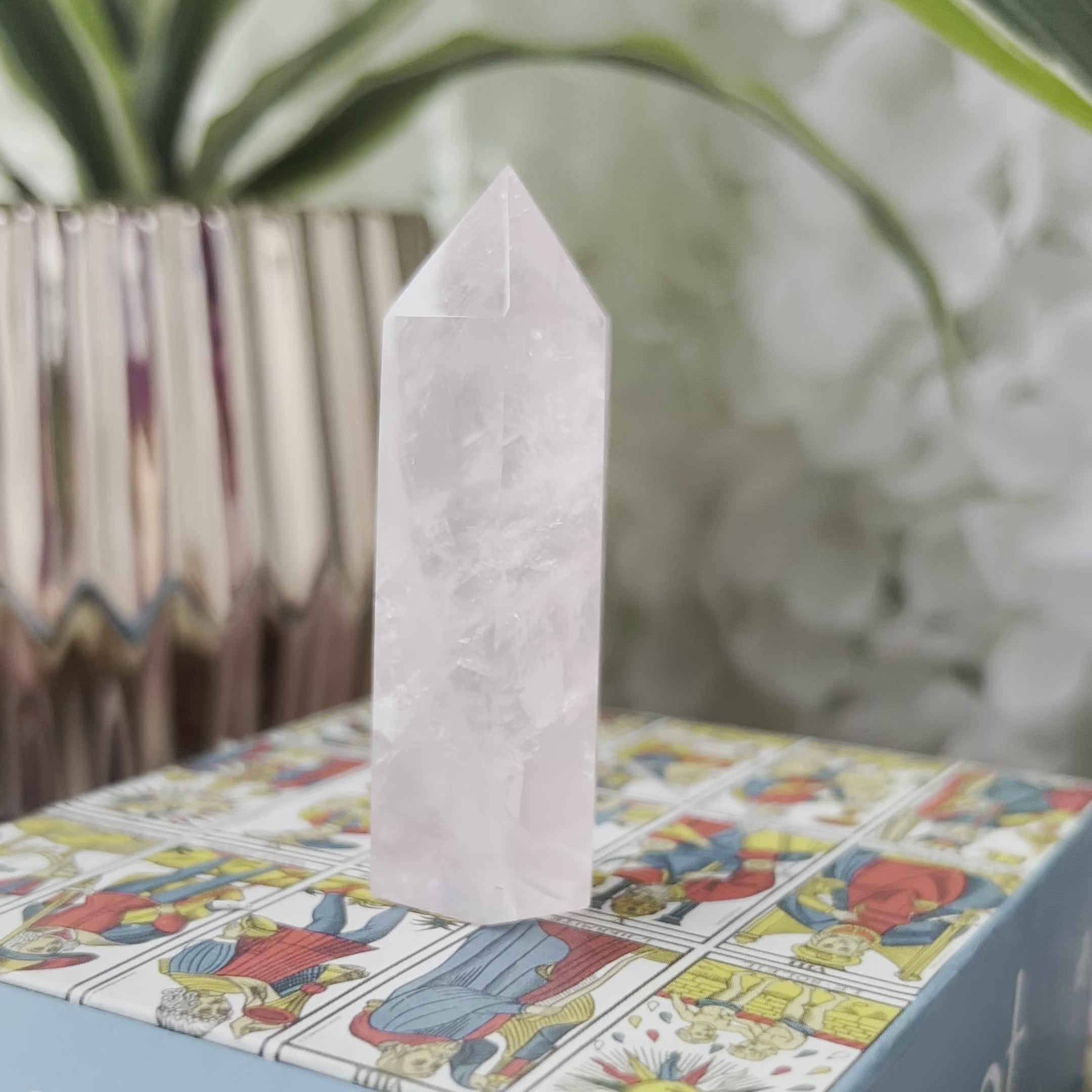 Rose Quartz Point - Universal & Unconditional Love